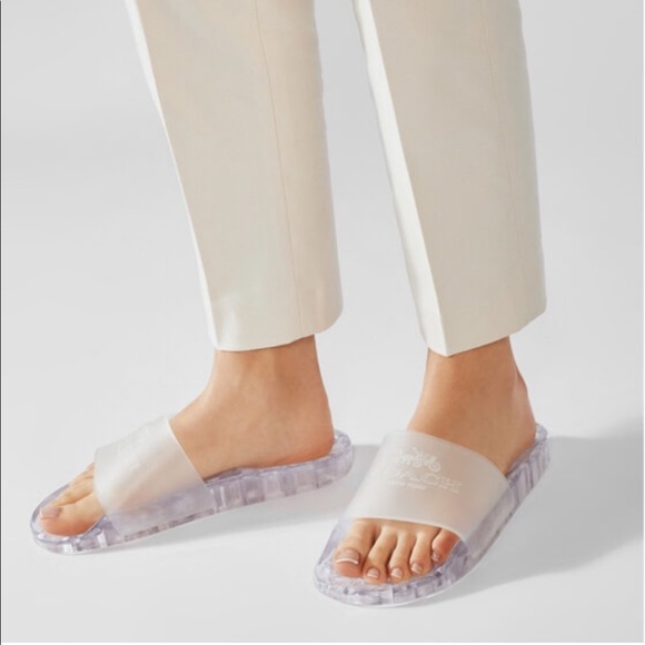 coach jelly slides